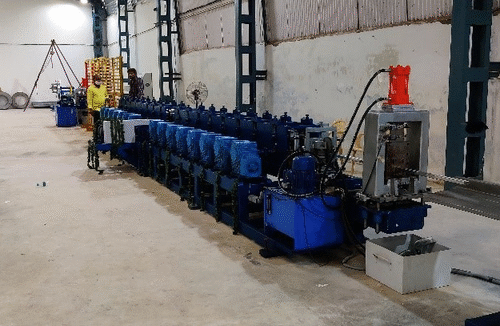 Strut Channel Roll Forming Machine