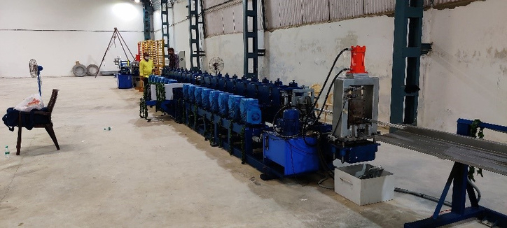 Strut Channel Roll Forming Machine